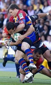 Action from the Perpignan v Toulon Heineken Cup quarter-final