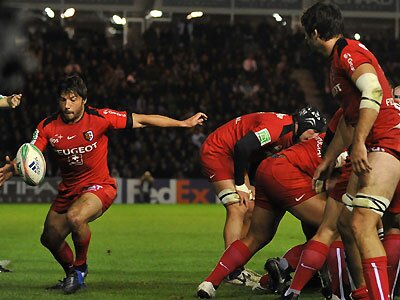 Stade Toulousain scrum-half Byron Kelleher