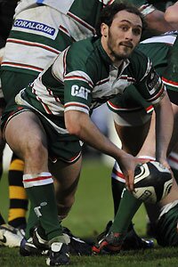 Leicester Tigers' Julien Dupuy