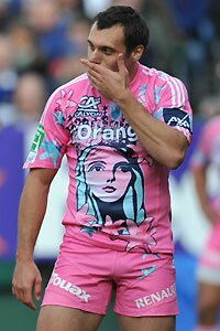 Stade Francais fly-half Lionel Beauxis