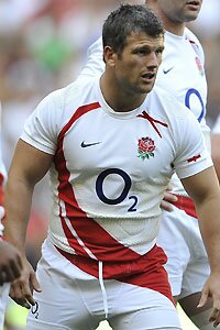 Tom May playing for England